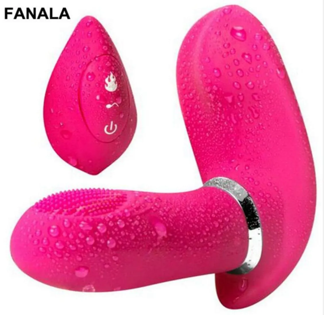 Chauffage sans fil télécommande distance 20 m vibrateur papillon charge de sécurité USB culotte vibrante Clitoris Sex Toys6627751