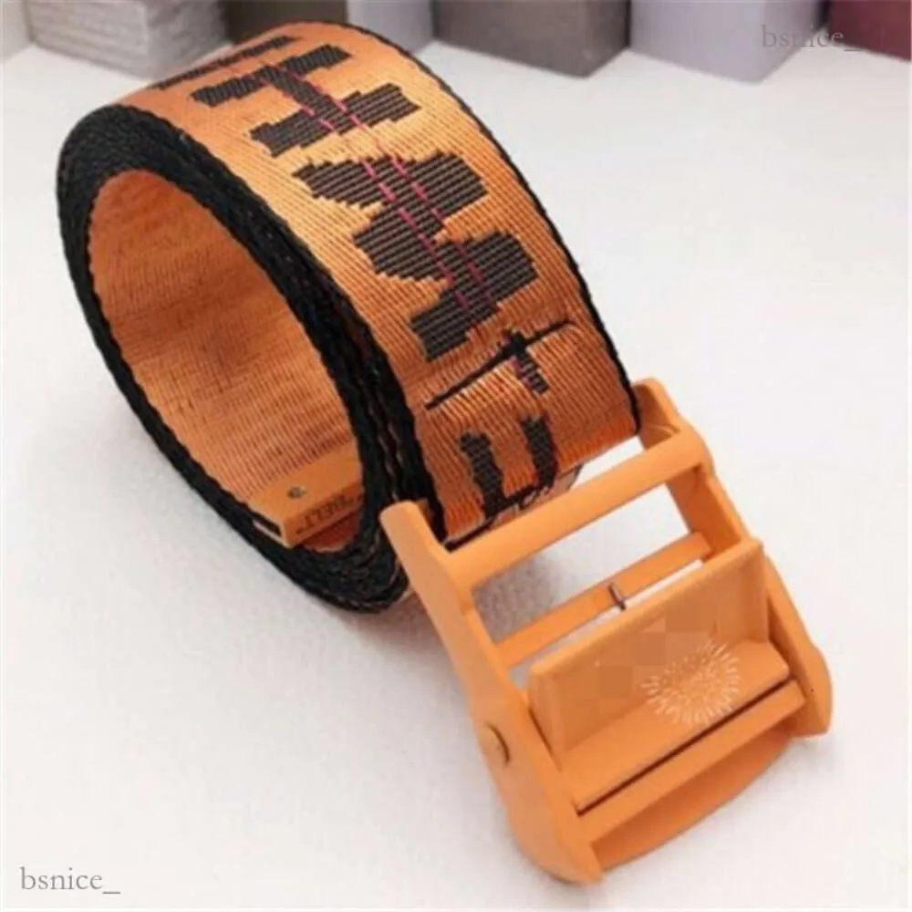 Off White Belt Fox New Fashion Luxury Woman Wrestle Off Yellow White Belt Ow Belts 200cm Canvas Waist Adjustable for Men and Womens Outdoor Sports Belt 9888