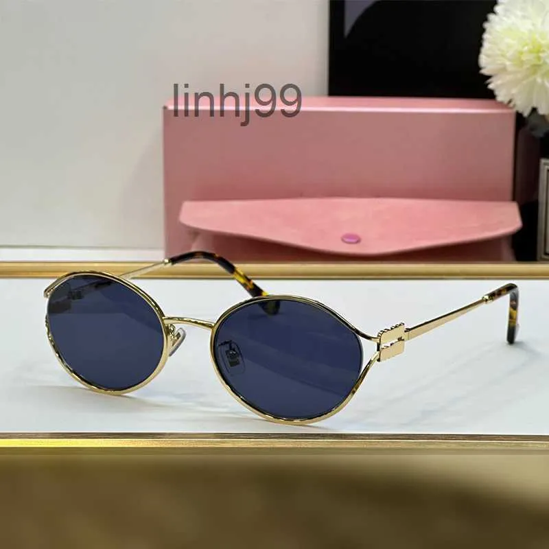 Sunglasses Mui Glasses Luxury Womens Designer High Quality Oval Sun Retro Small Round Sunglass New Product PrescriptionmcgyNMH2