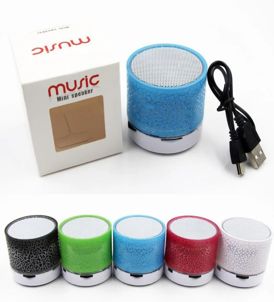 Bluetooth Hoparlör A9 Stereo Mini Hoparlörler Bluetooth Taşınabilir Mavi Diş Subwoofer Mp3 çalar Subwoofer Müzik USB Player Dizüstü PAR4084090