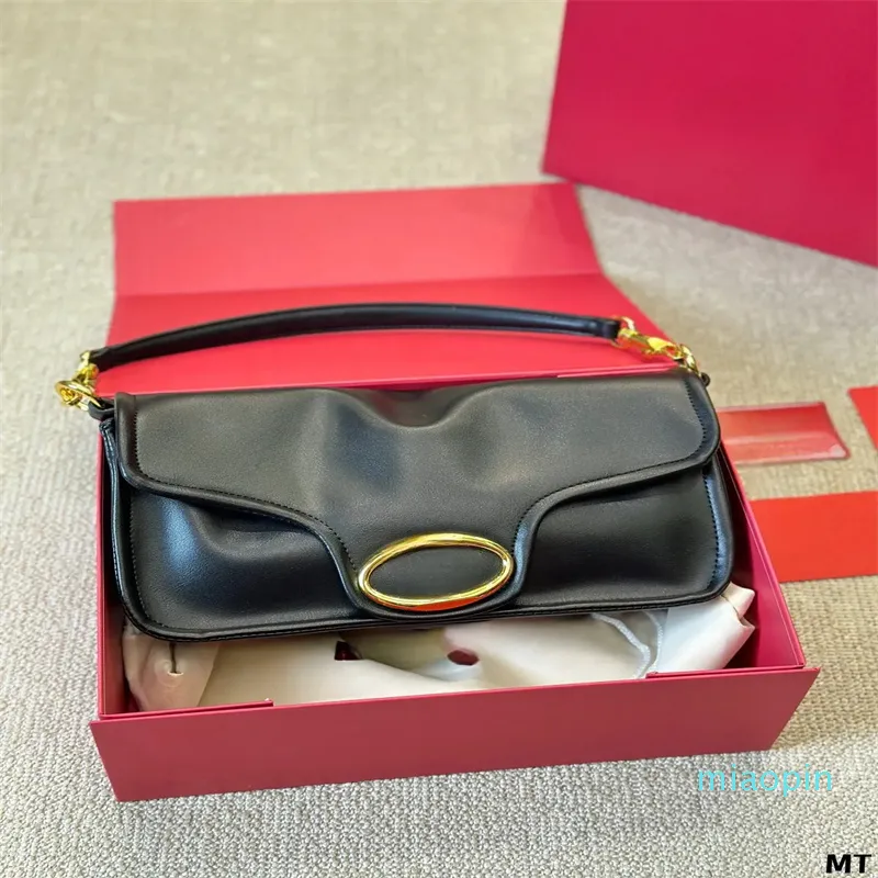 Soft grain calfskin Handbag Women's Business Commuter Bag Light Luxury one-shoulder oblique span handbag for women
