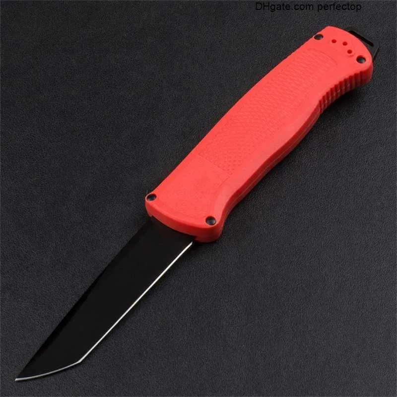 BM 5370FE Shootout AUTO Folding Knife CPM-CruWear Blade CF-Elite Handles Automatic Tactical Knife Easy To Carry Outdoor Hunting Pocket Knife BM 537 5370