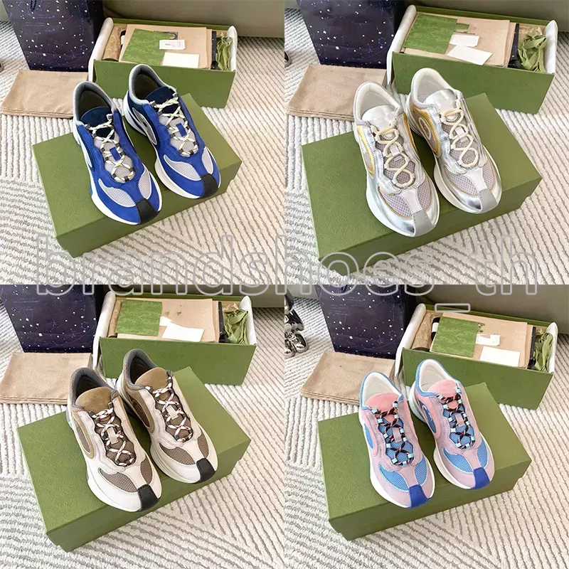 Designer Sneakers Chunky Men Shoes Multicolor Women Sneakers Platform Trainers Vintage Flat Leather Sneaker Lace Up Flat Shoe Fashion Outdoor