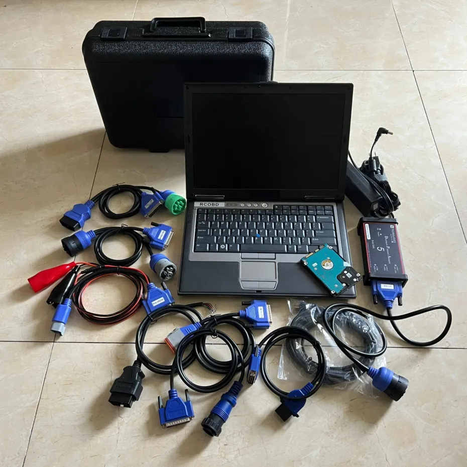 heavy duty tools for trucks dpa5 Dearborn Protocol Adapter No bluetooth usb link laptop d630 with hdd full set