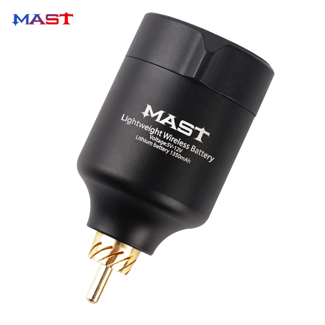 Supplies Mast Wireless Fast Charge Battery RCA Connector Rechargeable LCD Screen Power Supply For Tattoo Rotary Machine Adapter