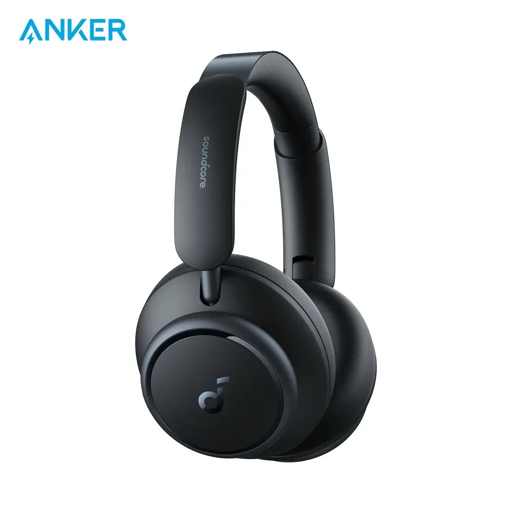 Kopfhörer Soundcore Anker Space Q45 Kopfhörer mit adaptiver Geräuschunterdrückung, ultralange 50-Stunden-Spielzeit, App-Steuerung, HiRes-Sound, Bluetooth 5.3