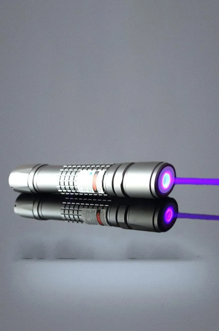 Meest krachtige 5000m 532nm 10 Mile SOS LAZER Militaire zaklamp Groen Rood Blauw Violet Laser Pointers Pen Lichtstraal Jacht Teachi4535362