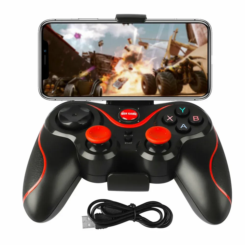 Spelare Wireless Bluetooth Gamepad Direct Connection Wireless Bluetooth Mobil Controller Gamepad för iOS Android Tablet Smart Phone