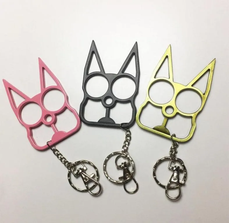 Fashion Women Men Keychain Cute Cat Original Tool Key Chain Key Chain Bottle Opener Screwdriver Outdoor SelfDefense6137346