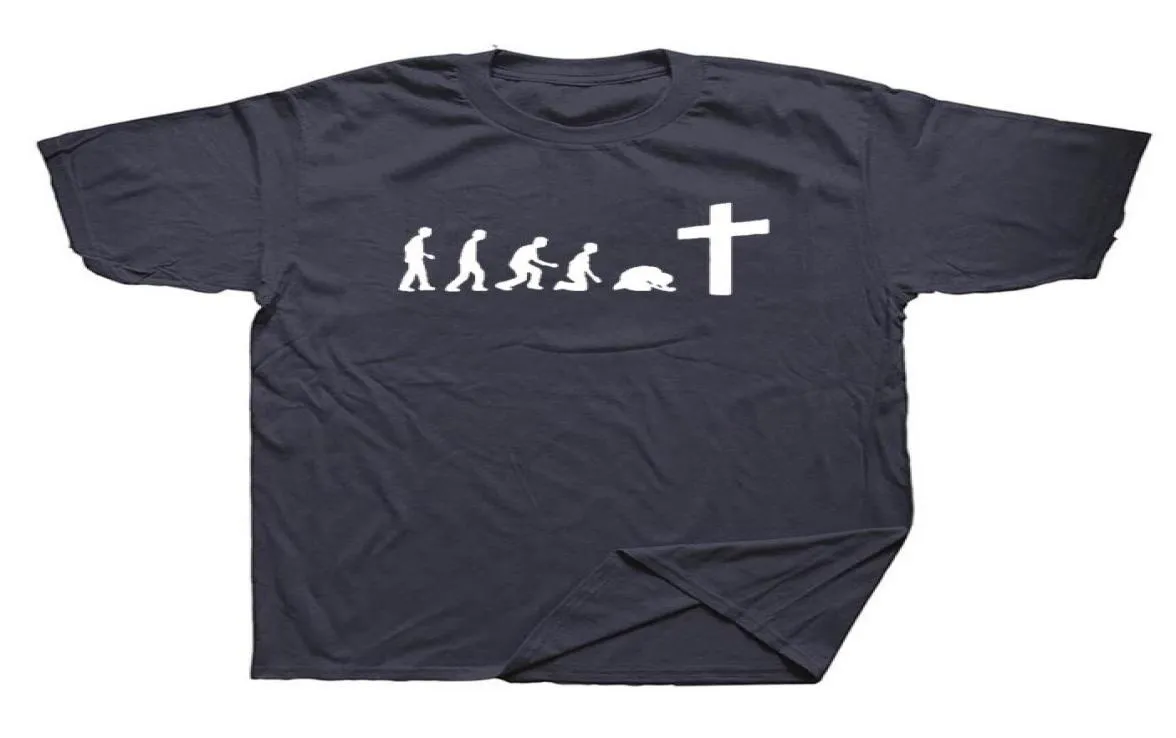 Tanrı aşk İsa harika bir takım İsa Evolution Gerçek Erkekler Dua Tshirt Hıristiyan Gömlek İsa Dini İnanç Mesih T Shirt8077667