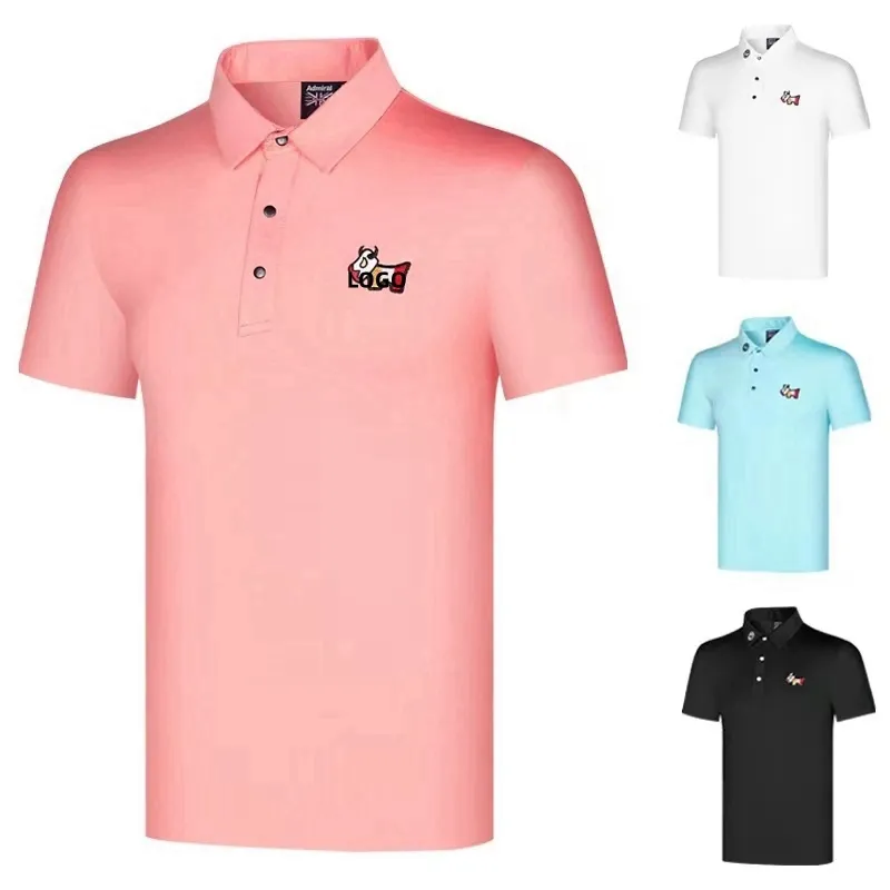 T-shirt de Golf pour hommes, vêtements de Golf, confortable et respirant, chemise décontractée et élégante, livraison gratuite