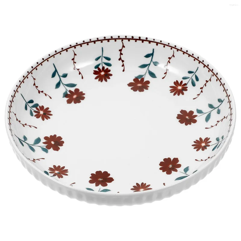 Ensembles de vaisselle, vaisselle en céramique, palette à Dessert, assiettes à apéritif en porcelaine, motif Floral en céramique