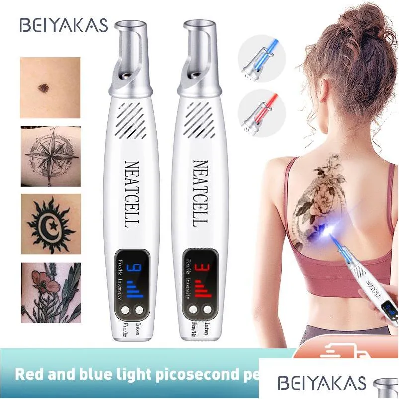 Face Care Devices Picosecond Laser Pointer For Mole Removal Dark Spot Pen Tattoo Acne Skin Pigment Portable Hine Beauty Device Drop D Dhx3B