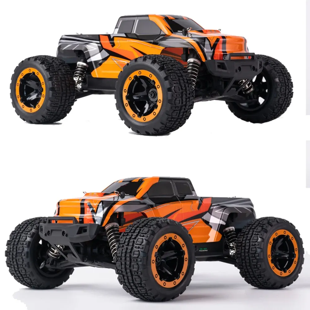 Cars HBX 16889 1/16 2.4G RC Car 4WD 45km/h Brushless RC Car with LED Light Electric OffRoad Truck RTR Model VS 9125