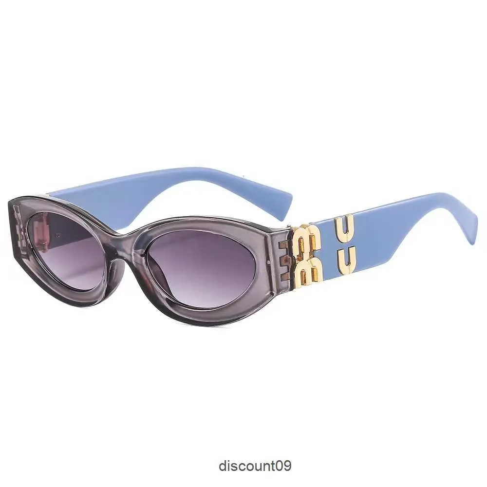 Miu Mumu Lunettes de soleil de créateur de mode de luxe pour hommes et femmes résistant aux radiations UV400 lunettes de voyage conduite multicolore en optionbne0