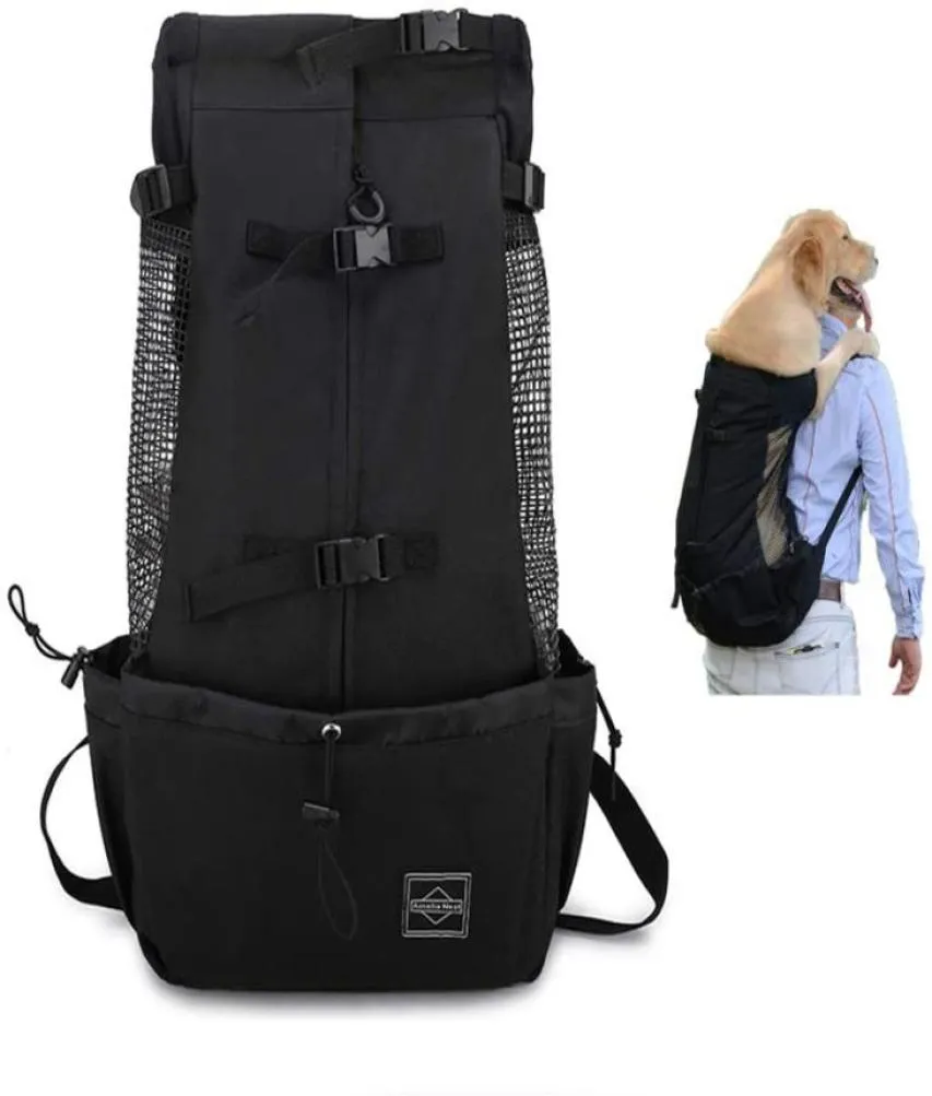 Zaino per cani regolabile in 4 colori per cani da compagnia per cani di taglia piccola, media e grande, borsa per cuccioli, tasche extra, per bici, escursionismo, moto B8791824