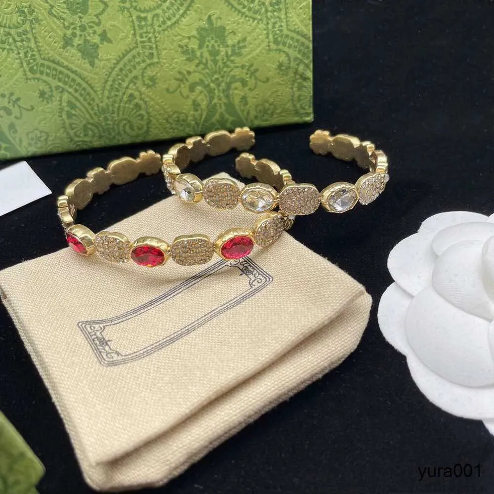 Bracelets de charme Top Bracelet de créateur de luxe en argent pour femme cristal diamant Bracelets fourniture de bijoux