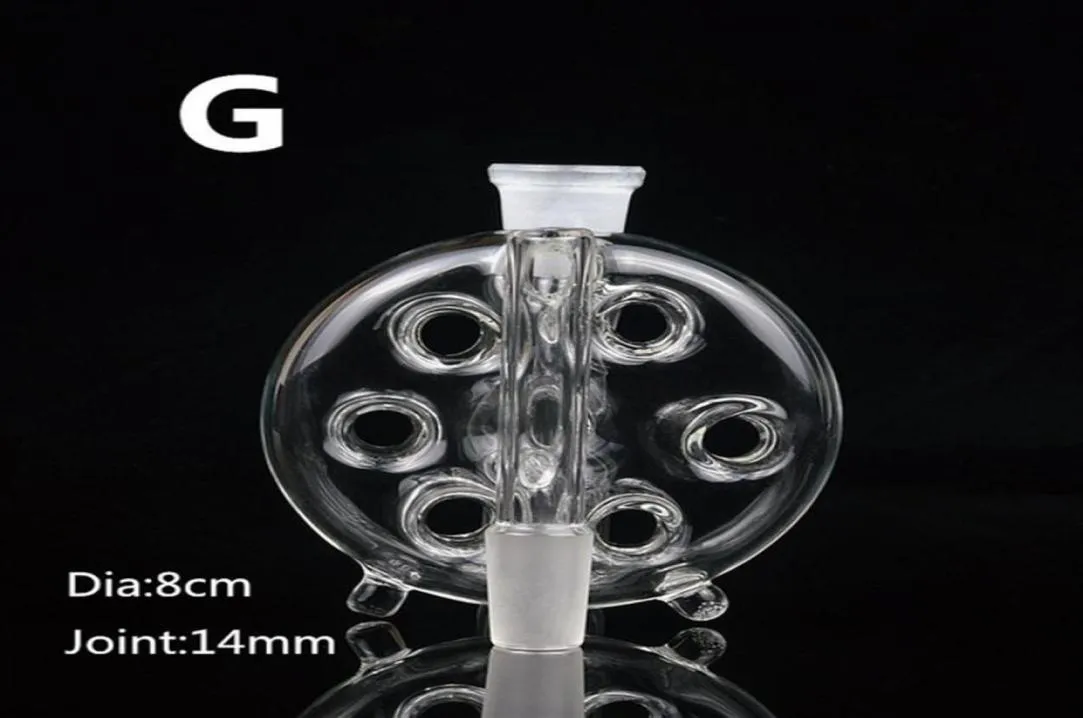 percolator recycler dab rigs 14mm glass ash catcher Smoke Collector 18mm glass ashcatcher smoking accessory For Bong294R7111239