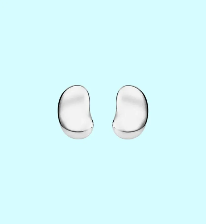Boucles d'oreilles T Bean Design Stud Charm Teardrop Love Boucles d'oreilles en argent sterling 925 bijoux plaqués or 18 carats Mode Classique Luxe Brand3327343