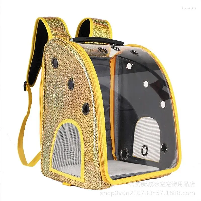 Portadores de gato cão de estimação portátil saco de transporte de viagem bagagem mochila sacos para cães acessórios suprimentos