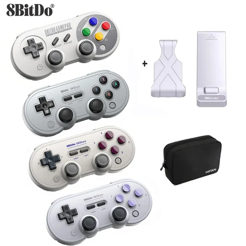 Gamepads 8bitdo SN30PRO GB/SN Wireless Bluetooth Gamepad Controller für Nintend Switch/Windows/MacOS/Android Game Control