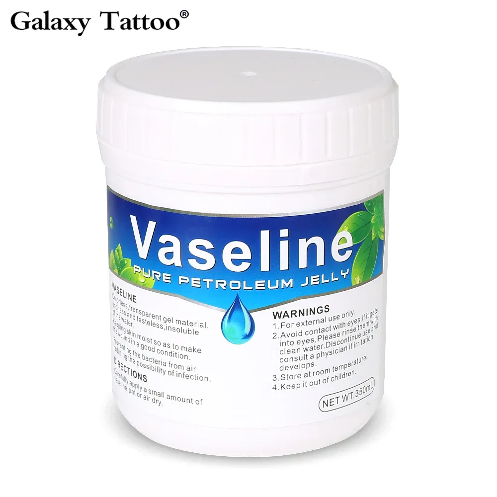 Clip 350 ml Grote Tattoo Nazorg Crème Een Fles Tattoo Vaseline Reparatie Pasta Levert Petroleum Jelly Crème Body Healing Zalf