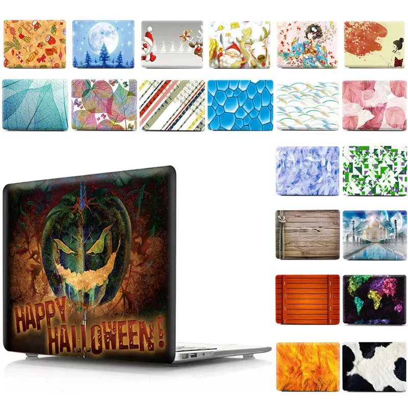 Halloween Series Prints Laptop Skin For Macbook Air Pro Retina 11 12 13 15 A1990 A1706 A1989 A1465 A1369 A2179 A1278 A1534 Case