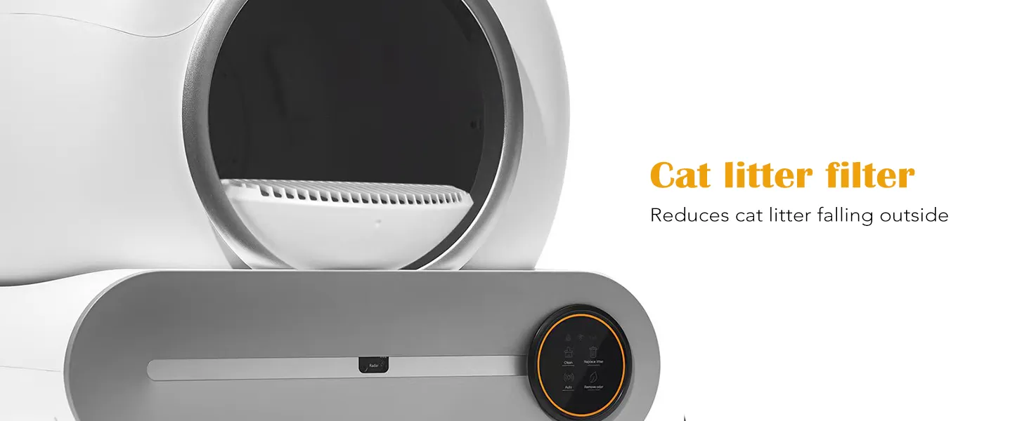 cat litter box self cleaning