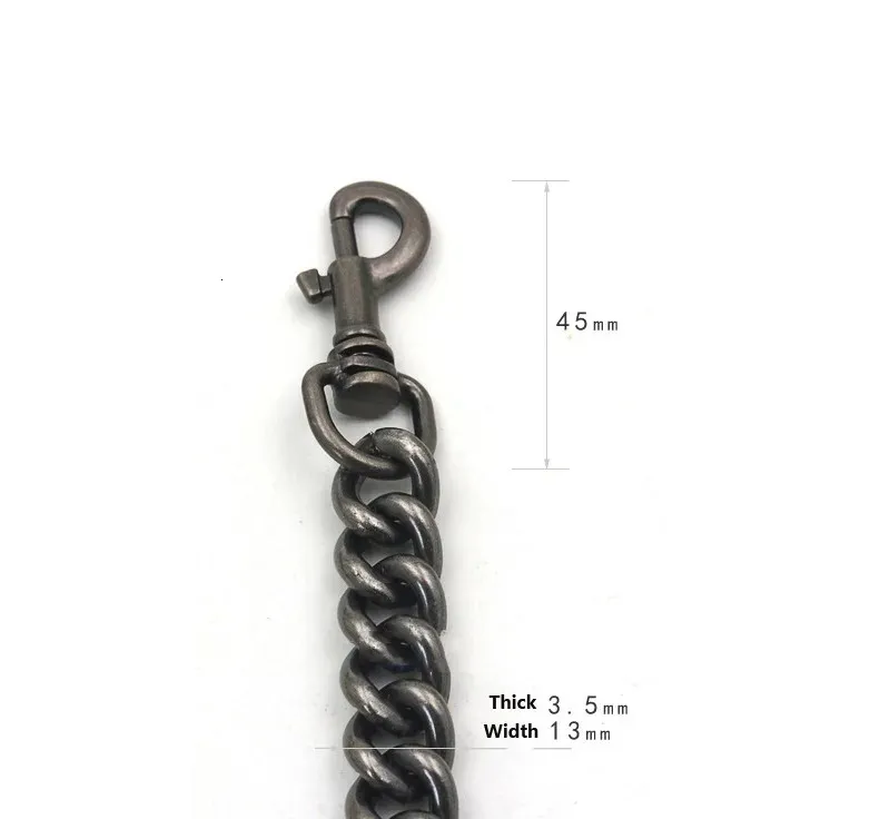 Silver/Gold Metal Aluminum Chain Strap 13mm | 2024 Shoulder Bag Chain Silver/Gold Metal Aluminum Chain Strap 13mm | 2024 Shoulder Bag Chain