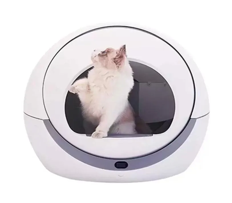 Cat Grooming Automatic Self Cleaning Cats Sandbox Smart Litter Box Closed Tray Toilet Rotary Training Detachable Bedpan Pets Acces6342861