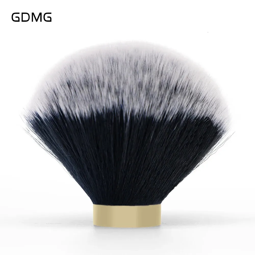 GDMG Brush Tuxedo Thin Hair Syntetic Kont de mjukaste våta rakverktygen med fina skum Mens Beard Clean Kit 240228