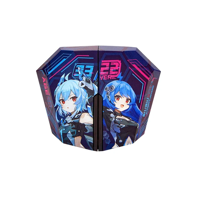 Hörlurar anime officiella anpassade hörlurar cosplay rekvisita för spel fans Bluetooth 5.2 Intelligent brusreducering öronsnäckor