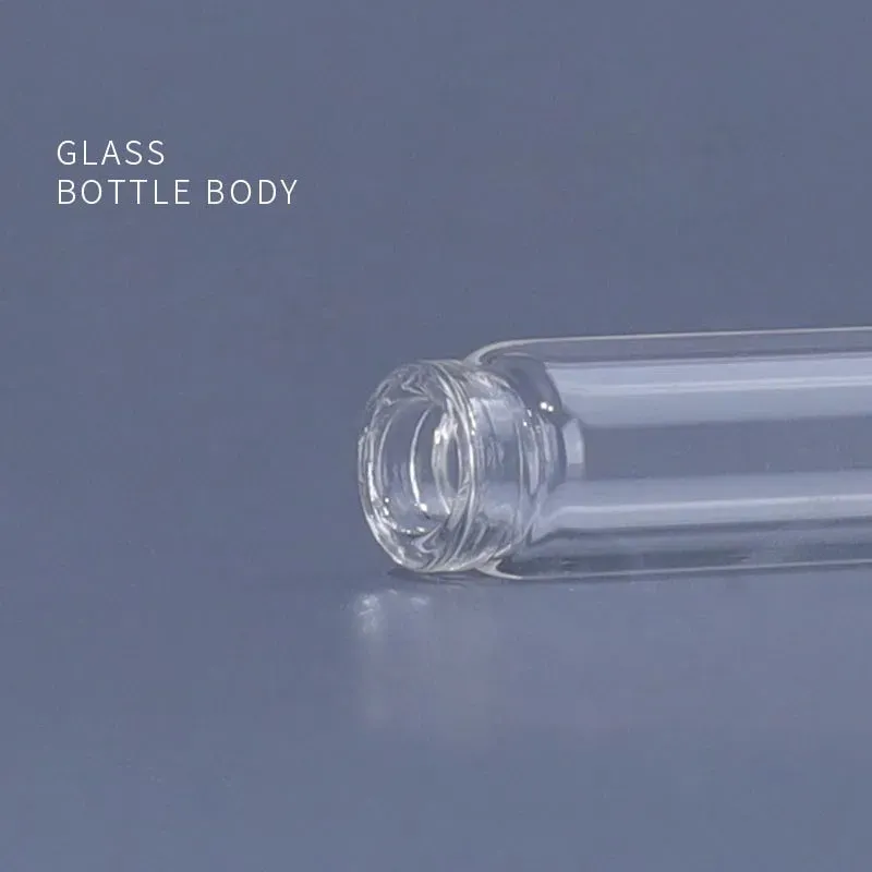 Transparent Mini Spray Perfume Bottle 1.8ml 2.5ml Empty Refillable Atomizer Sample Glass Vials 