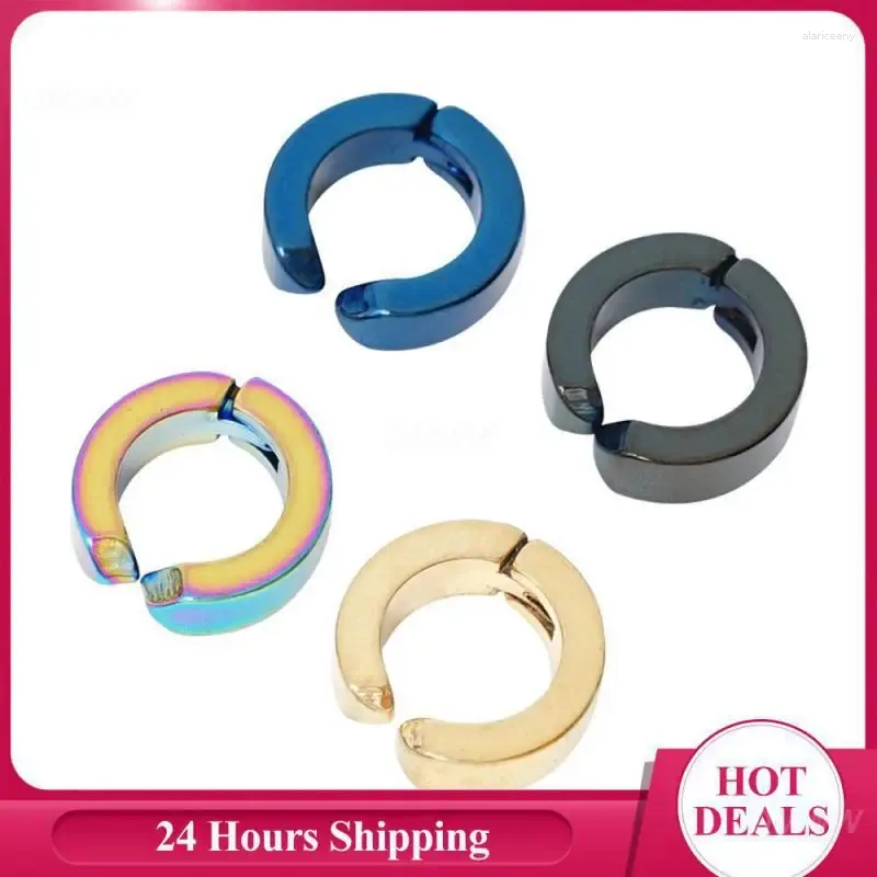 Backs Earrings Simple Fashion Ring Ear Clip Earring Mens Preferred Material Jewelry And Accessories Buckle