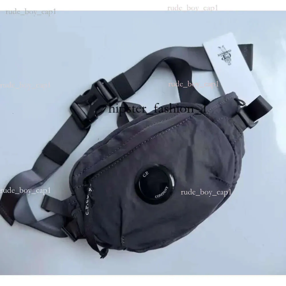 Cp sacola europa designer masculino ombro único crossbody pequeno saco de telefone celular uma lente óculos clássico casual feminino sacola 115