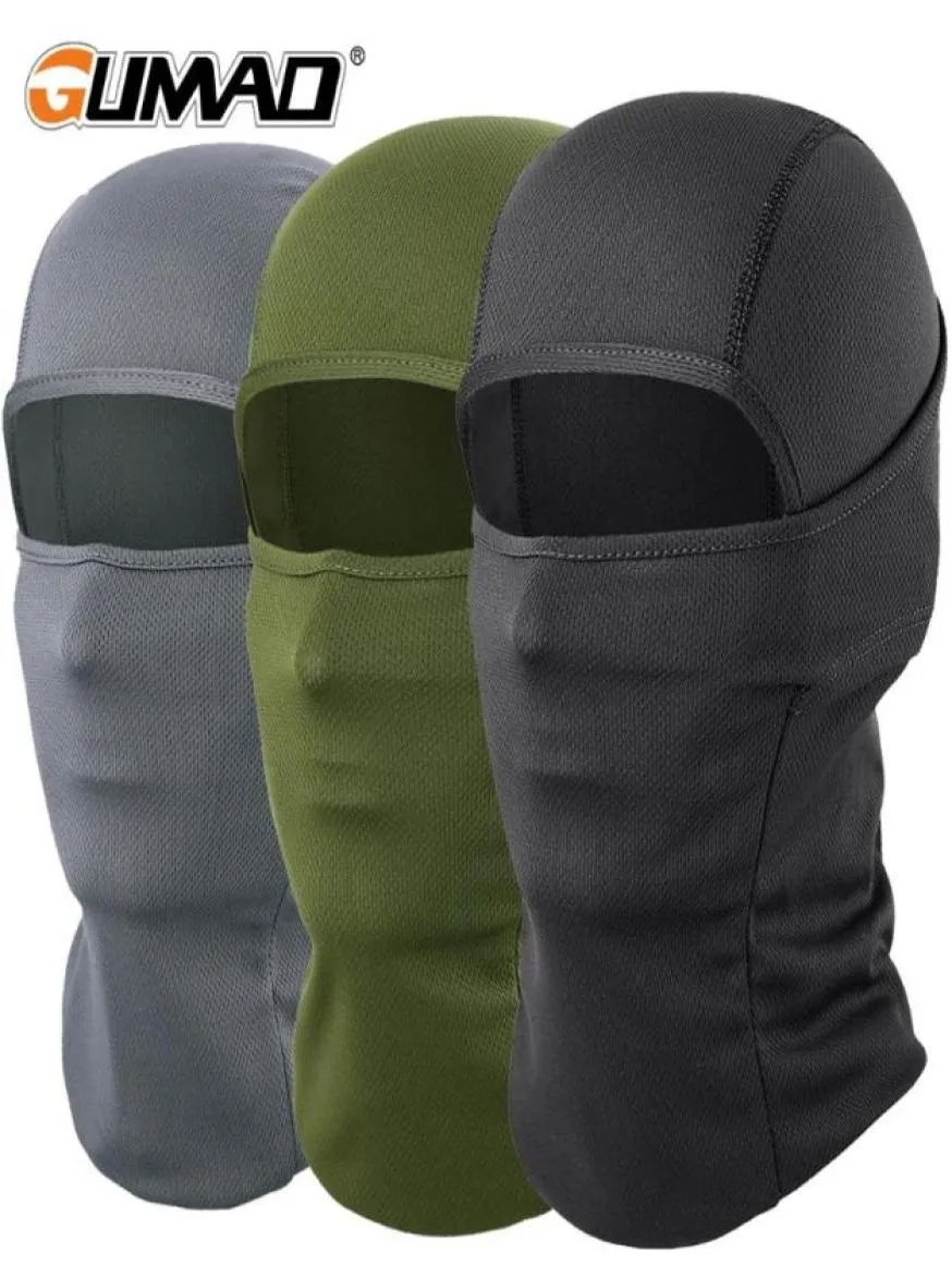 Cykelmössor masker multicam taktisk balaclava full ansiktsmask vandring camping jakt militär mössa cykel huvud täcker sommar män wom1970528