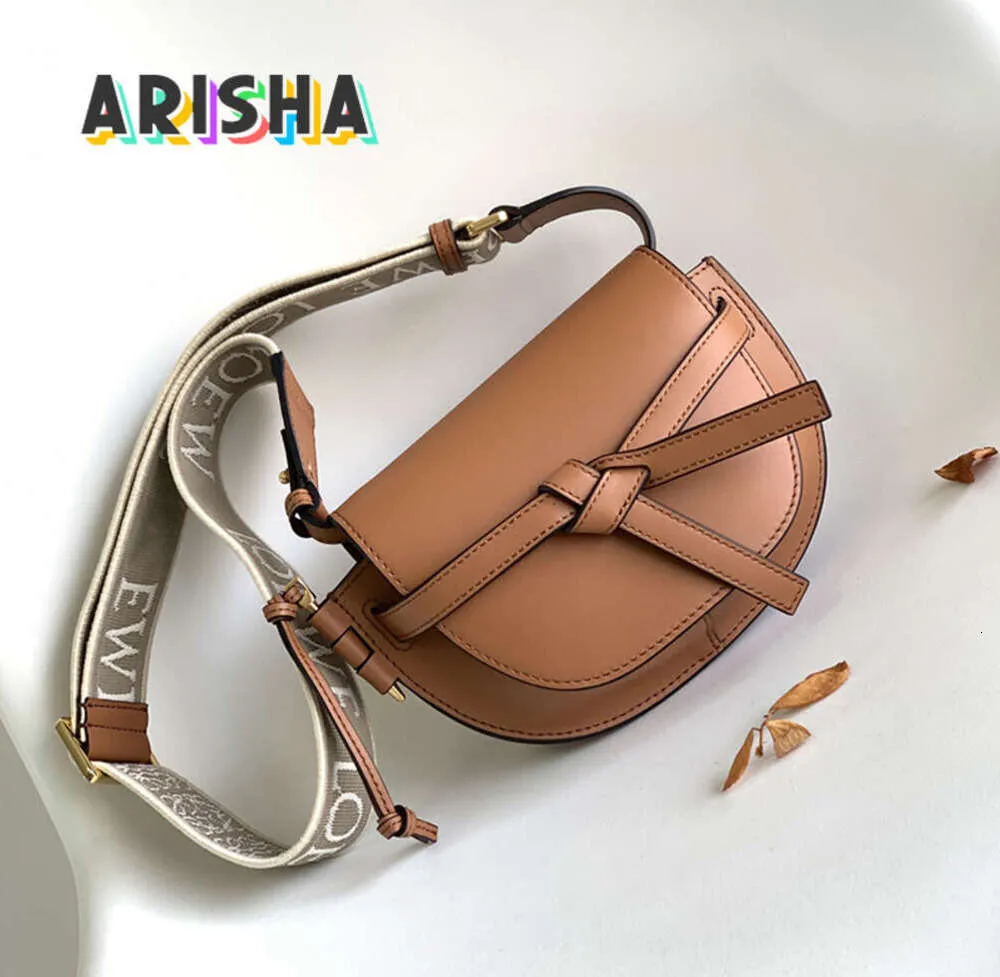 Luksusowe kobiety designerskie torba Messenger Design torebka torba na ramię Crossbody Mała torba na siodło czarny brązowy klap