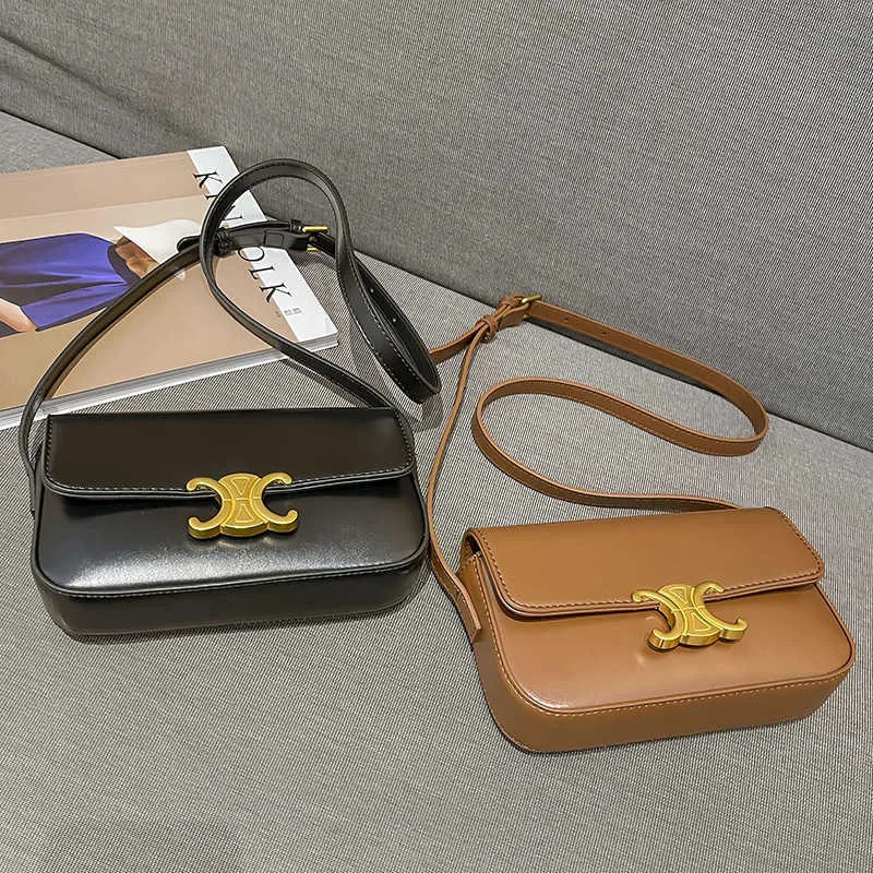 Triomphes dames handtas designer tas crossbody Tassen Triomfboog Hoge kwaliteit oksel voor dames in herfst en winter 2024, een nieuwe populaire schouder cross body smal