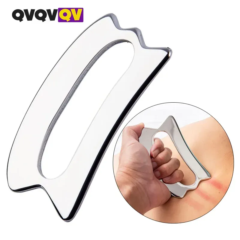 Products Stainless Steel Gua Sha Massage Scraping Toolsoft Tissue Massage Tools, Physical Therapy Scar Tissue for Back, Legs, Arms