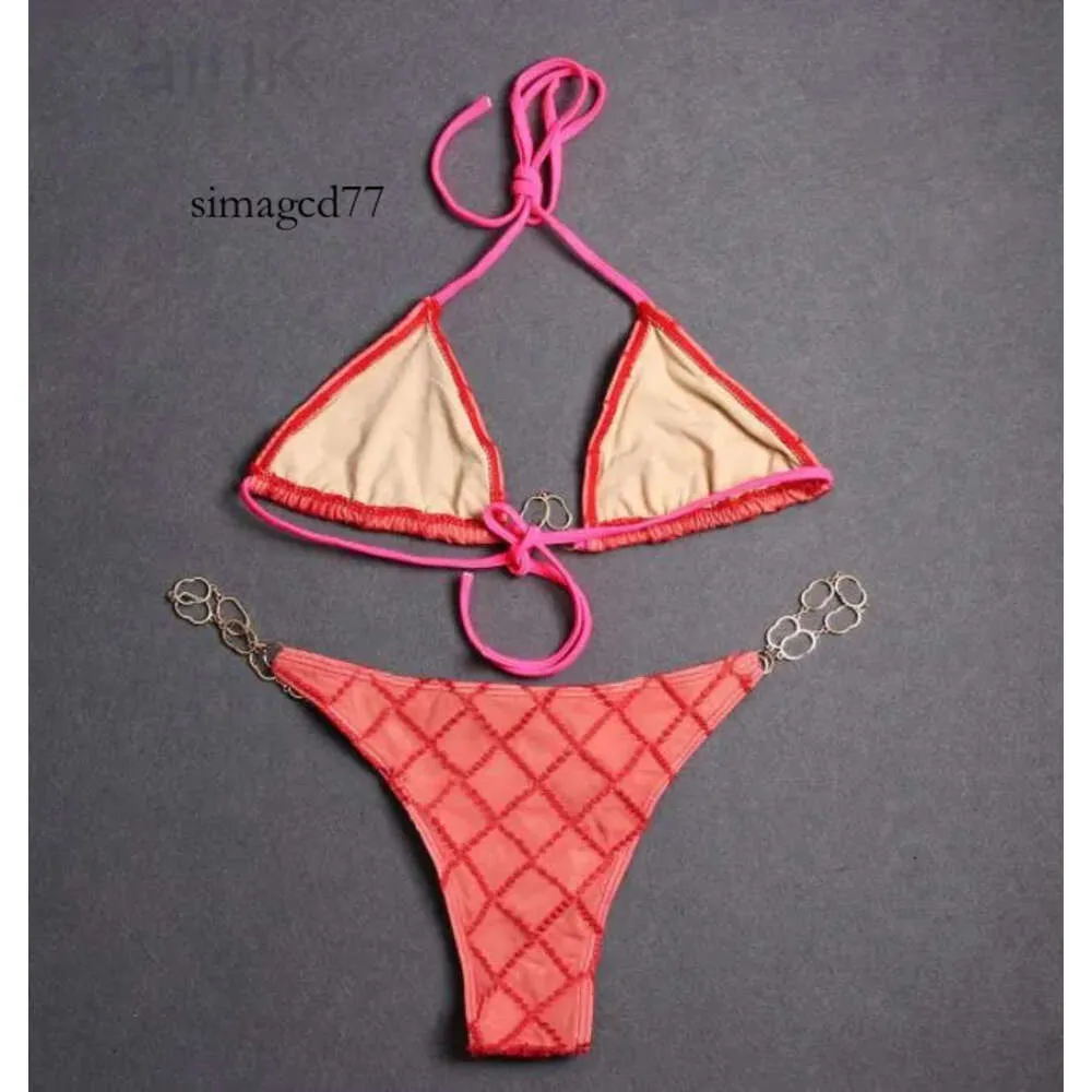 gu gclies gglies Bikini a due pezzi per donna Designer Sexy costume da bagno a tre punti Lettere complete Summer Beach Costumi da bagno Costumi da bagno S-XL 823