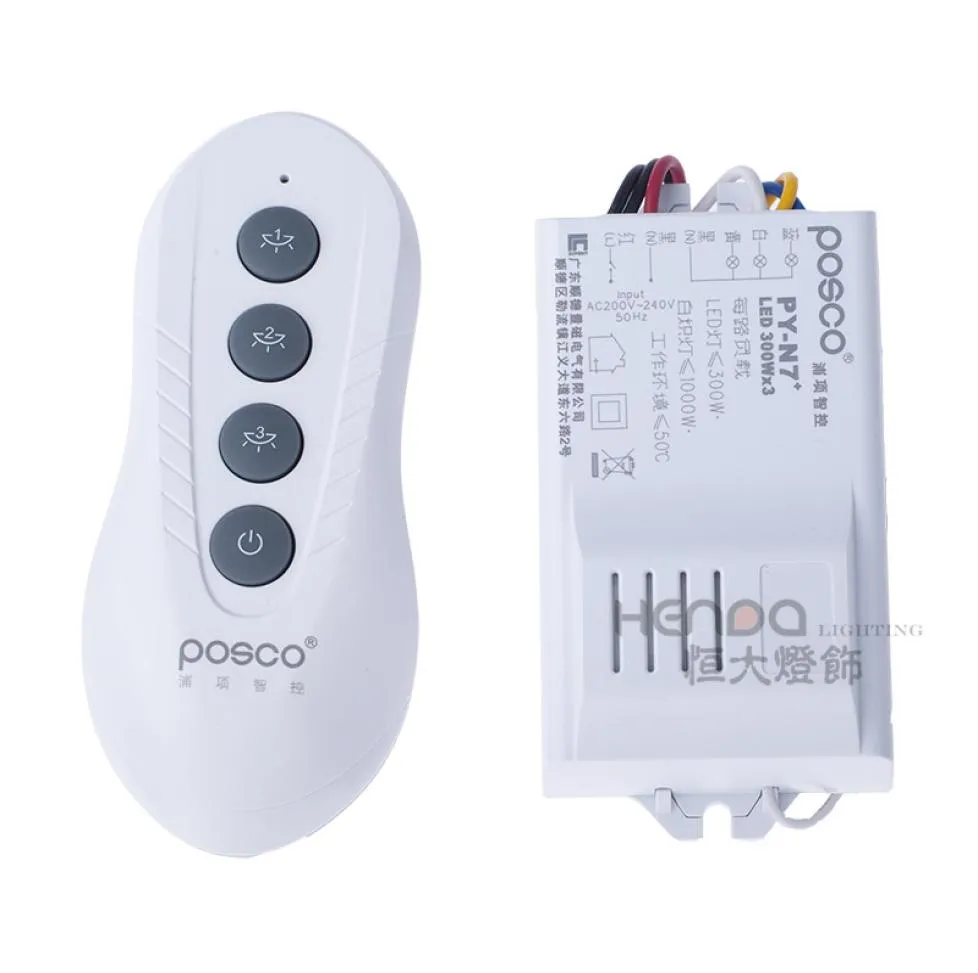 Household Wireless Remote Control Switch 220V High Power Remote Switch 2 Ways 3 Ways Remote Controller3939294