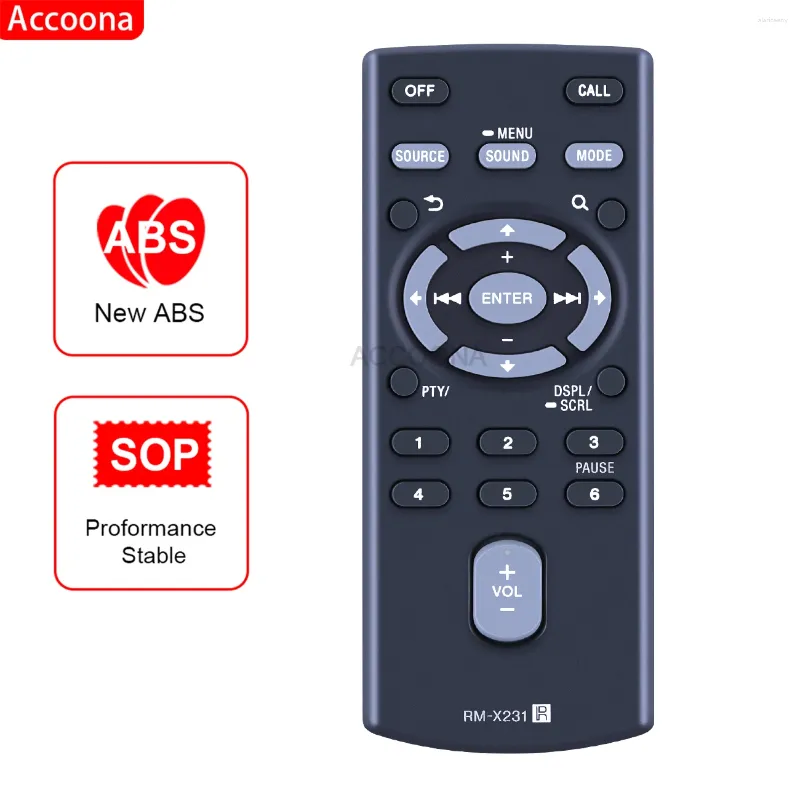 Remote Controlers RM-X231 RM-X232 Replaced Control Fit For Sony DSX-A400BT DSX-A50BTE DSX-A60BT DSX-M50BT MEX-BT3100P MEX--BT3150U