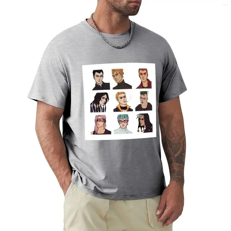Polos pour hommes La Squadra T-shirt Tops d'été Séchage rapide Anime Boys Blancs T-shirts ajustés pour hommes