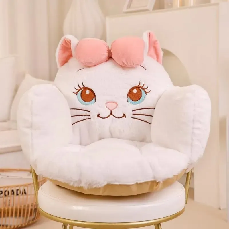 2024 Poupées en peluche 45CM Sanriod Kawaii Cartoon Anime Series Cinnamoroll Kuromi Coussin de taille Coussin de siège Poupée en peluche Bébé Garçon Filles Cadeau de vacances