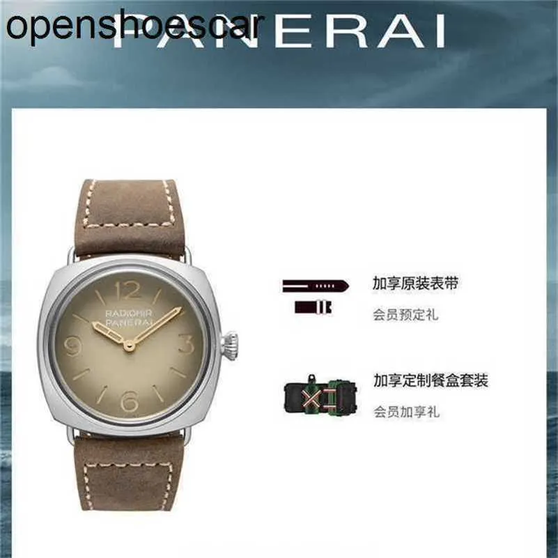 Top Heren Zf Factory Panerais Horloge Handmatig uurwerk Peinahai Klassiek sportvlaggenschipZATB