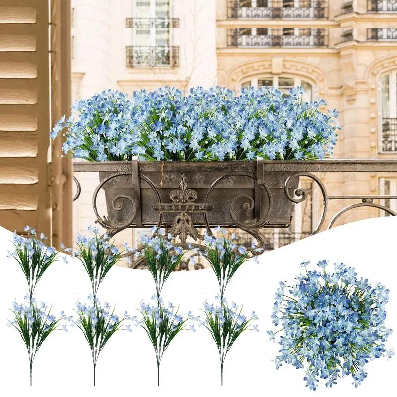 Decorative Flowers Spring Orchid Simulation Flower Arrangement Living Room Bedroom Home Decorations Floral Art Pick Compatible With Machine