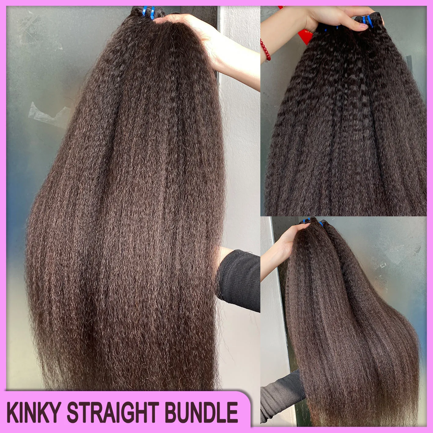 Best verkopende kwaliteit 12A topkwaliteit Maleisische haarextensions 100% echt haar Inslag Peruaans Indiaas Braziliaans haar Kinky Recht 3 bundels