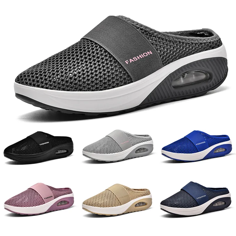 Gai Men Dames Casual schoenen Trainer Triple Black Wit Rood Geel Paars Blauw Peach Purple Pink Sneakers acht