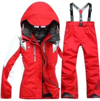 Vestes veste de snowboard de snowboard pour femmes et pantalon de ski