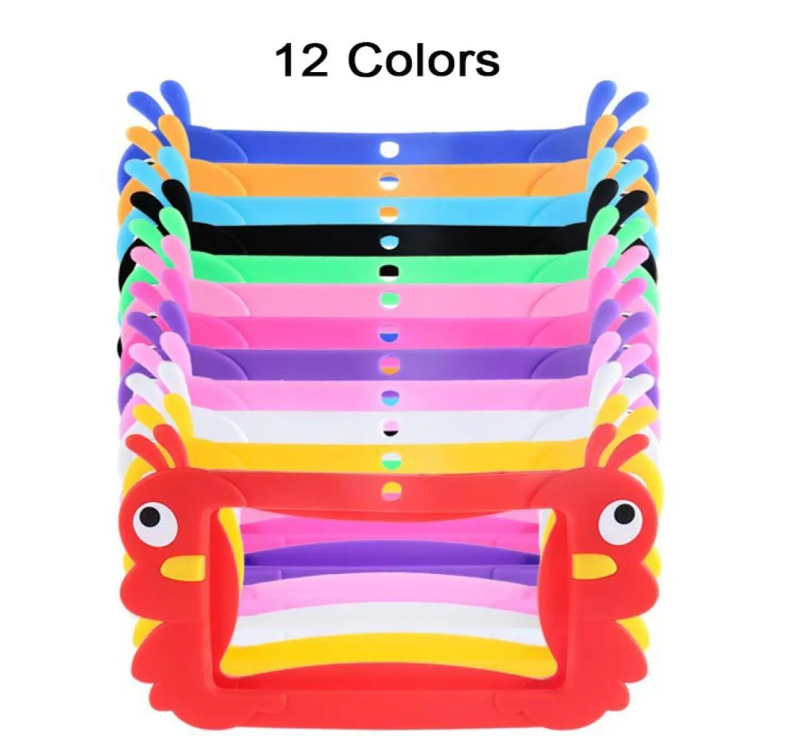 Kids Soft Silicone Rubber Gel Cover Cover Cover Cover Cover Rubber لـ 7inch Q88 A13 A23 A33 Q8 Android Tablet PC 12 Colors3971187